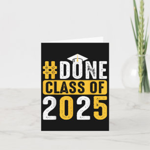 Gedaan CL 2025 Afstuderen Senior Pet School Achiev Kaart