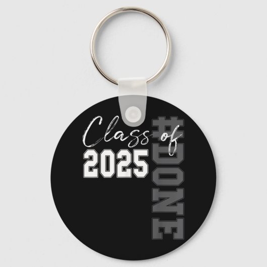 Gedaan CL van 2025 Afstuderen Grappig 2025 Afstude Sleutelhanger (Voorkant)
