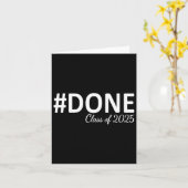 Gedaan CL van 2025 Afstuderen voor haar HIM Afstud Kaart (Gele Bloem)