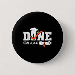 Gedaan CL van 2025 Senior High School College Afge Ronde Button 5,7 Cm