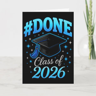 #gedaan Cl Van 2026 - Senior Afstuderen Coquette Kaart
