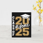 Gedaan Cl Van Afgestudeerde Seniors Van 2025 Afstu Kaart (Gele Bloem)