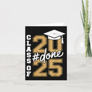 Gedaan Cl Van Afgestudeerde Seniors Van 2025 Afstu Kaart
