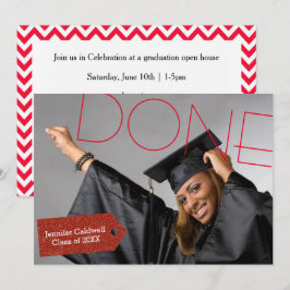 Gedaan Foto - GraduPartij Uitnodiging