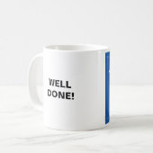 GEDAAN is beter dan volmaakte Mok (Voorkant links)