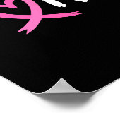 Gedaan op de laatste dag van bestraling Chemo Bors Poster (Hoek)