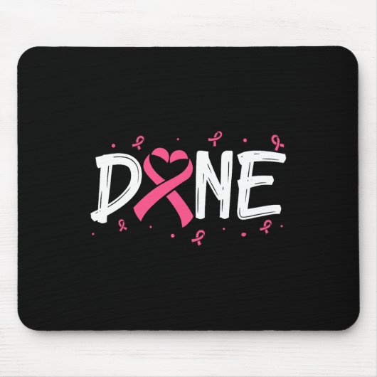 Gedaan op de laatste dag van de bestraling chemo b muismat (Voorkant)