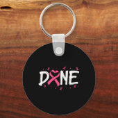 Gedaan op de laatste dag van de bestraling chemo b sleutelhanger (Voorkant)