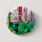 GEDAAN RONDE BUTTON 5,7 CM (Voorkant)