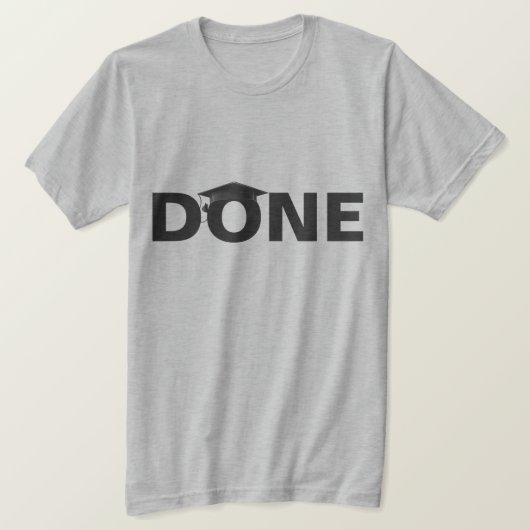 Gedaan T-shirt (Design voorkant)