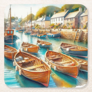 Gedaan te kartonnen onderzetters