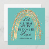 Gedaan te Love Gold Rainbow Magnet (Voorkant / Achterkant)