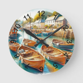 Gedaan te ronde klok