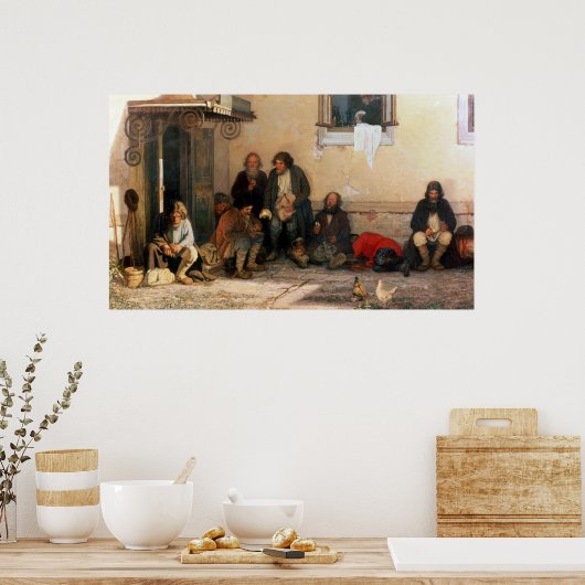 Gedaan te Zemstvo, 1872. Poster (Keuken)