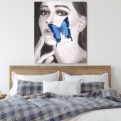 Gedaanteverwisseling Canvas Afdruk (Insitu (Slaapkamer))