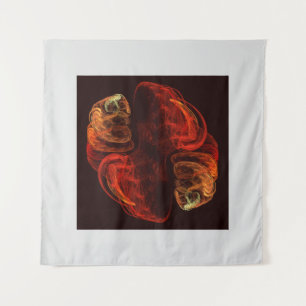 Gedaanteverwisseling Energie Moderne Abstracte Fra Wandkleed