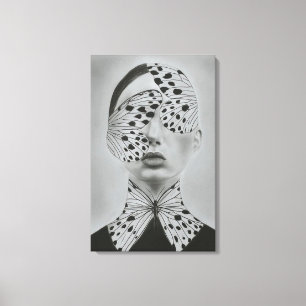 Gedaanteverwisseling: Vlindervisioen Canvas Afdruk