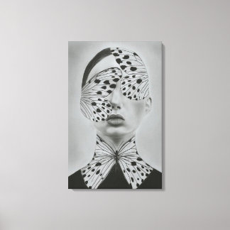 Gedaanteverwisseling: Vlindervisioen Canvas Afdruk