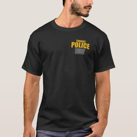 Gedacht politie t-shirt (Voorkant)