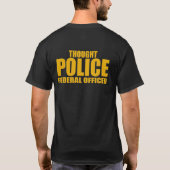 Gedacht politie t-shirt (Achterkant)