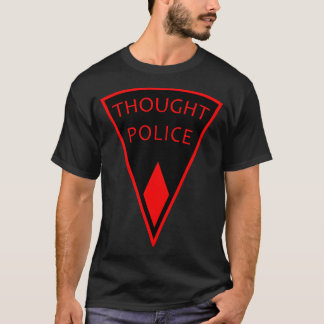 Gedacht politie t-shirt