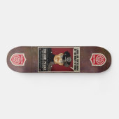 Gedacht politieskateboard skateboard (Horizontaal)