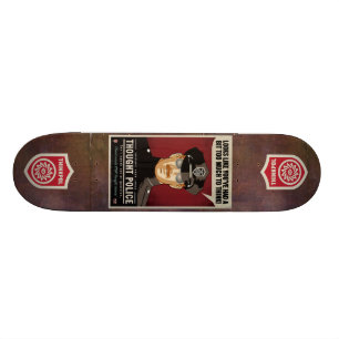Gedacht politieskateboard skateboard
