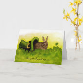 Gedachte die ik Hop in de Gelukkige St Patrick Kaart (Gele Bloem)