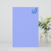 Gedachten aan jou zijn altijd in mijn hart briefpapier (Staand voorkant)