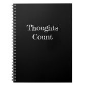 Gedachten Aantal Notitieboek (Voorkant)