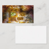 Gedachten en afmetingen visitekaartje (Voorkant / Achterkant)