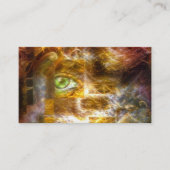 Gedachten en afmetingen visitekaartje (Voorkant)