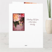 Gedachten en gebeden kaart (Achterkant)