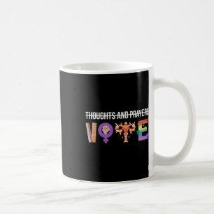 Gedachten en gebeden stemmen feministische LGBT-vr Koffiemok