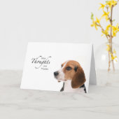 Gedachten en gebeden van honden kaart (Gele Bloem)