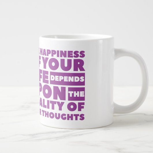 Gedachten - Jumbo-Mok Grote Koffiekop (Rechts)