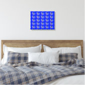 Gedachten kunst canvas afdruk (Insitu (Slaapkamer))
