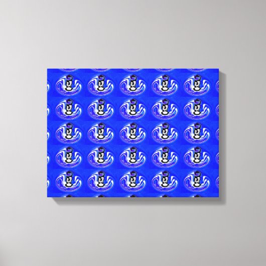 Gedachten kunst canvas afdruk (Voorkant)