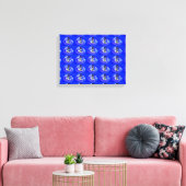 Gedachten kunst canvas afdruk (Insitu (Woonkamer))