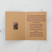 Gedachten, O, F, Y, O, U, Neef... Bedankkaart (Binnen)