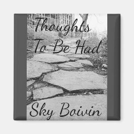 Gedachten om te hebben boek cover magneet