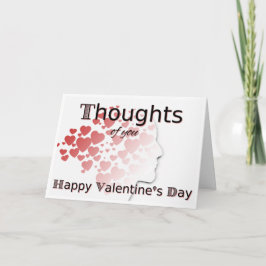 Gedachten over de You Valentijnsdag Card Feestdagen Kaart
