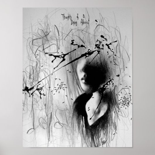 Gedachten over een Dying Atheïst Poster (Voorkant)