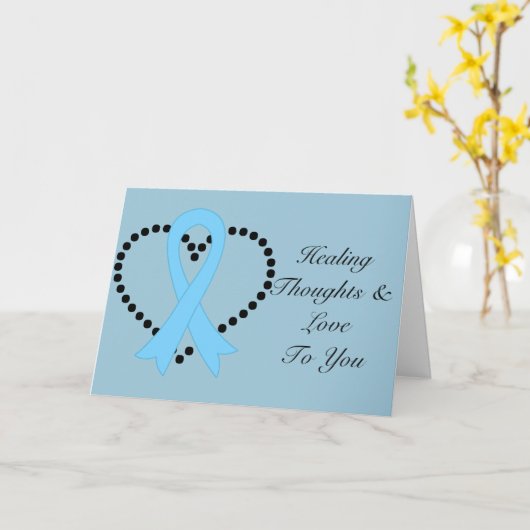 Gedachten over genezing van prostaatkanker kaart (Gele Bloem)