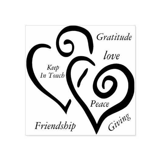 Gedachten over het leven rubberstempel (Afrduk)