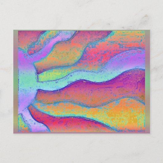 gedachten van actie briefkaart (Voorkant)