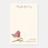 Gedachten van de dag met de hand geïllustreerde Ro Post-it® Notes (Voorkant)