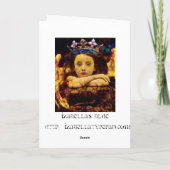 Gedachten van hem kaart (Achterkant)