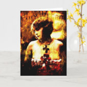 Gedachten van hem kaart (Gele Bloem)