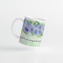 Gedachten van liefde Violet Flower